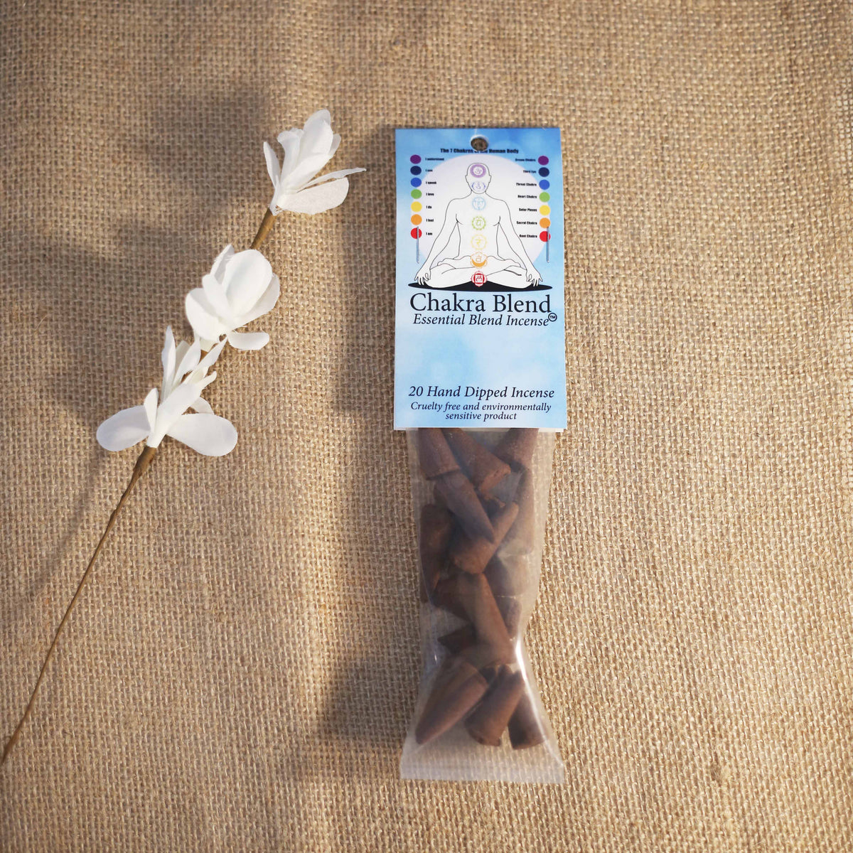 Throat - Chakra Cone Incense