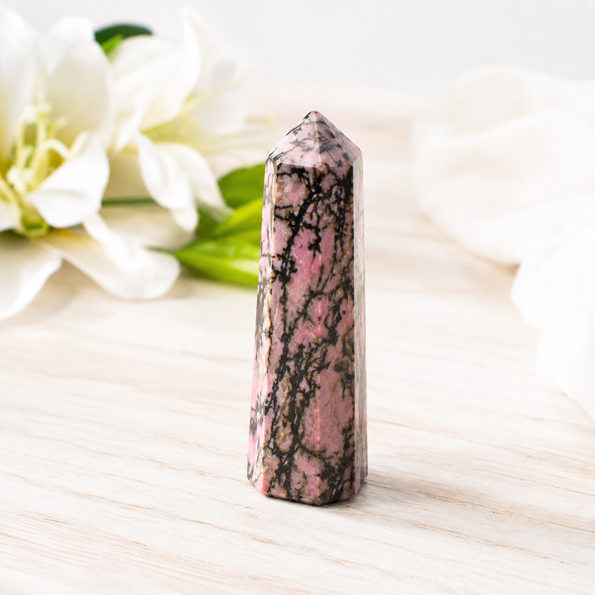 Rhodonite Tower Point (Codependency and Self-Destruction)