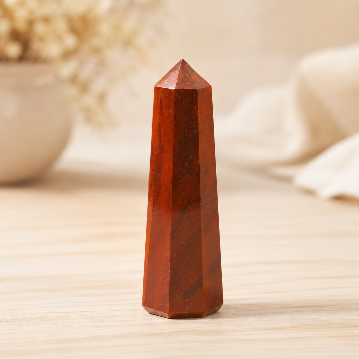 Red Jasper Tower USA (Tranquility and Sense of Grounding)