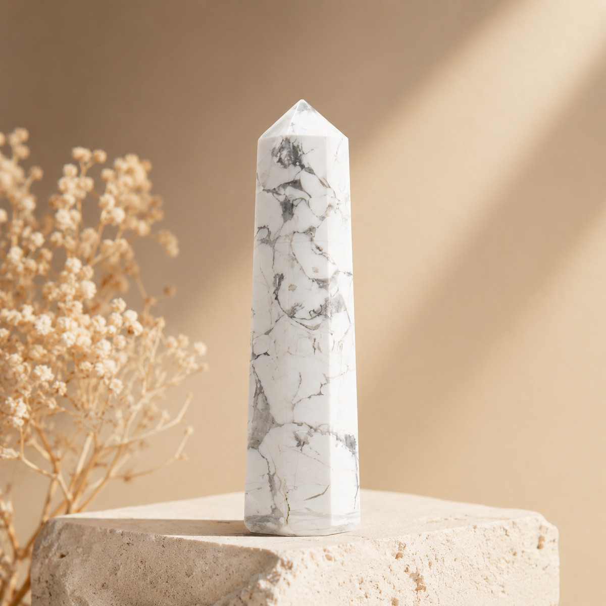 Howlite Tower Point (Knowledge and Communication)