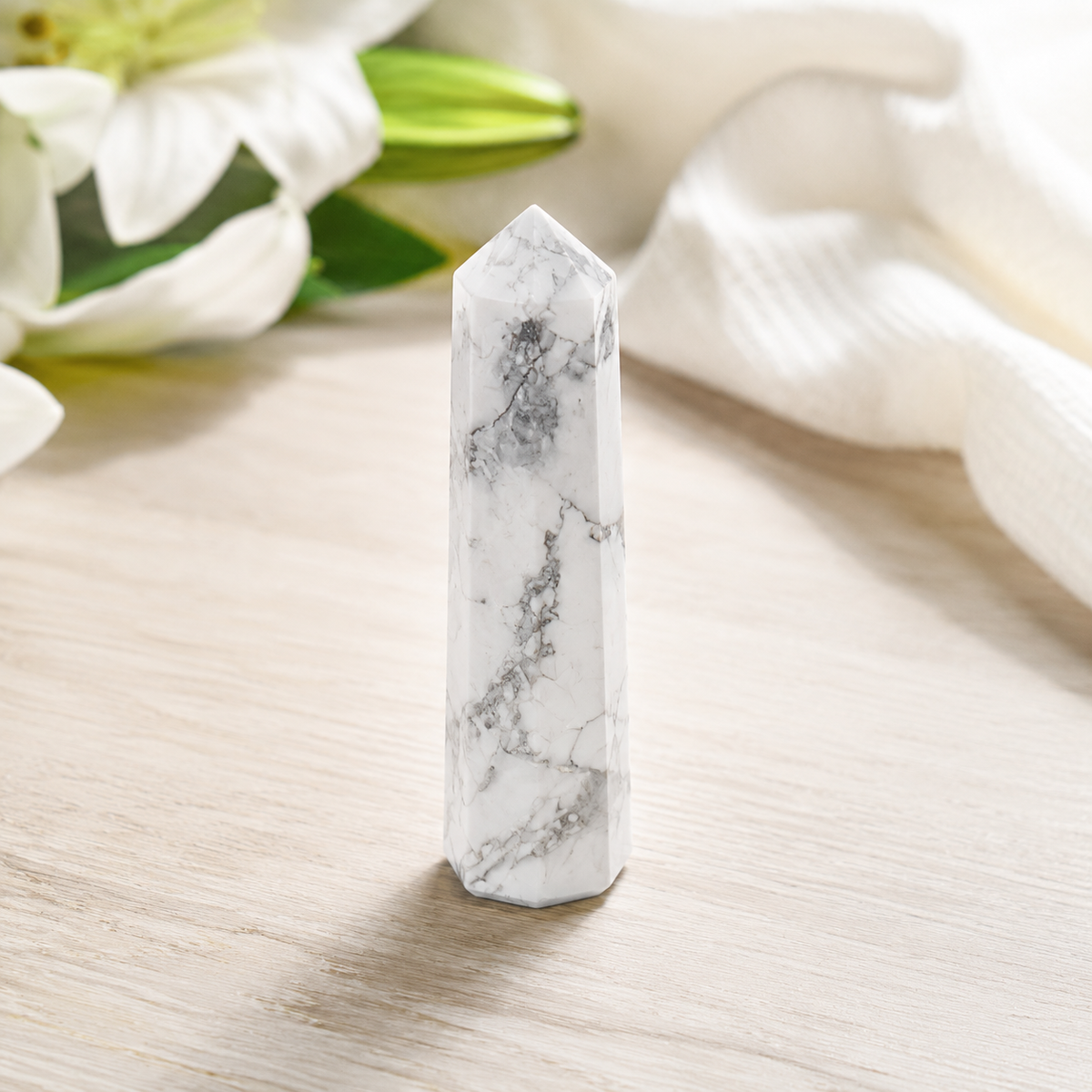 Howlite Tower Point (Knowledge and Communication)