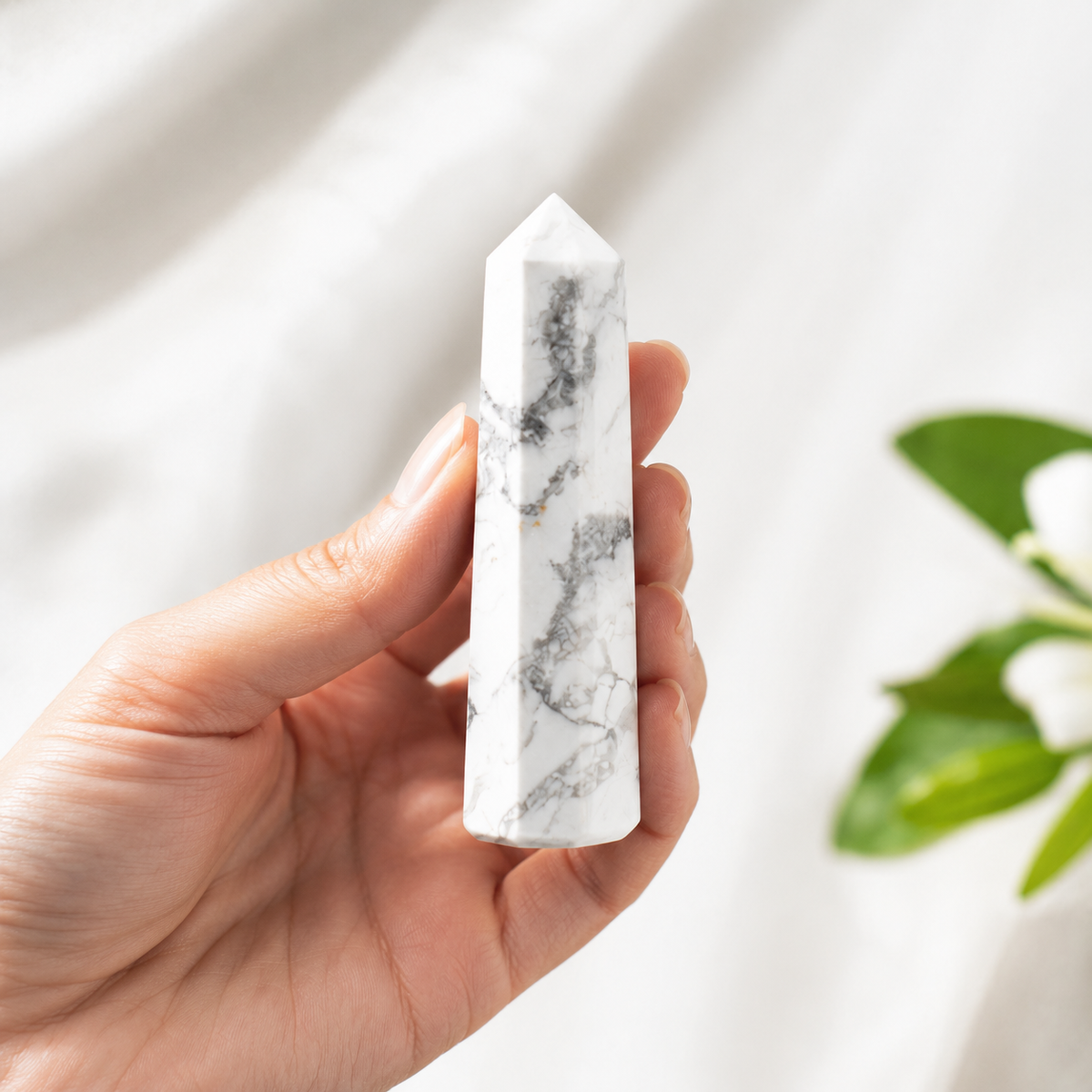 Howlite Tower Point (Knowledge and Communication)