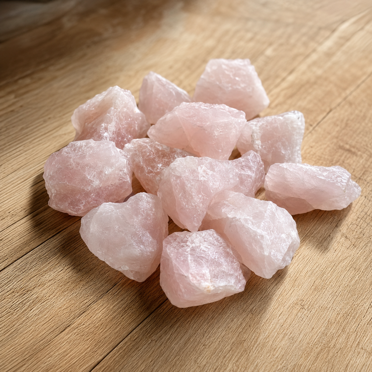 Rose Quartz Rough Rocks (Support Emotional and Boost Feelings Of Peace)