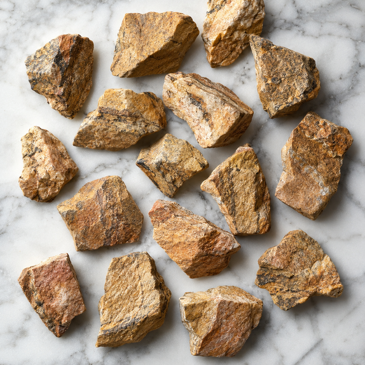 Picture Jasper Rough Stones, 1 inch Picture Jasper Raw Stone