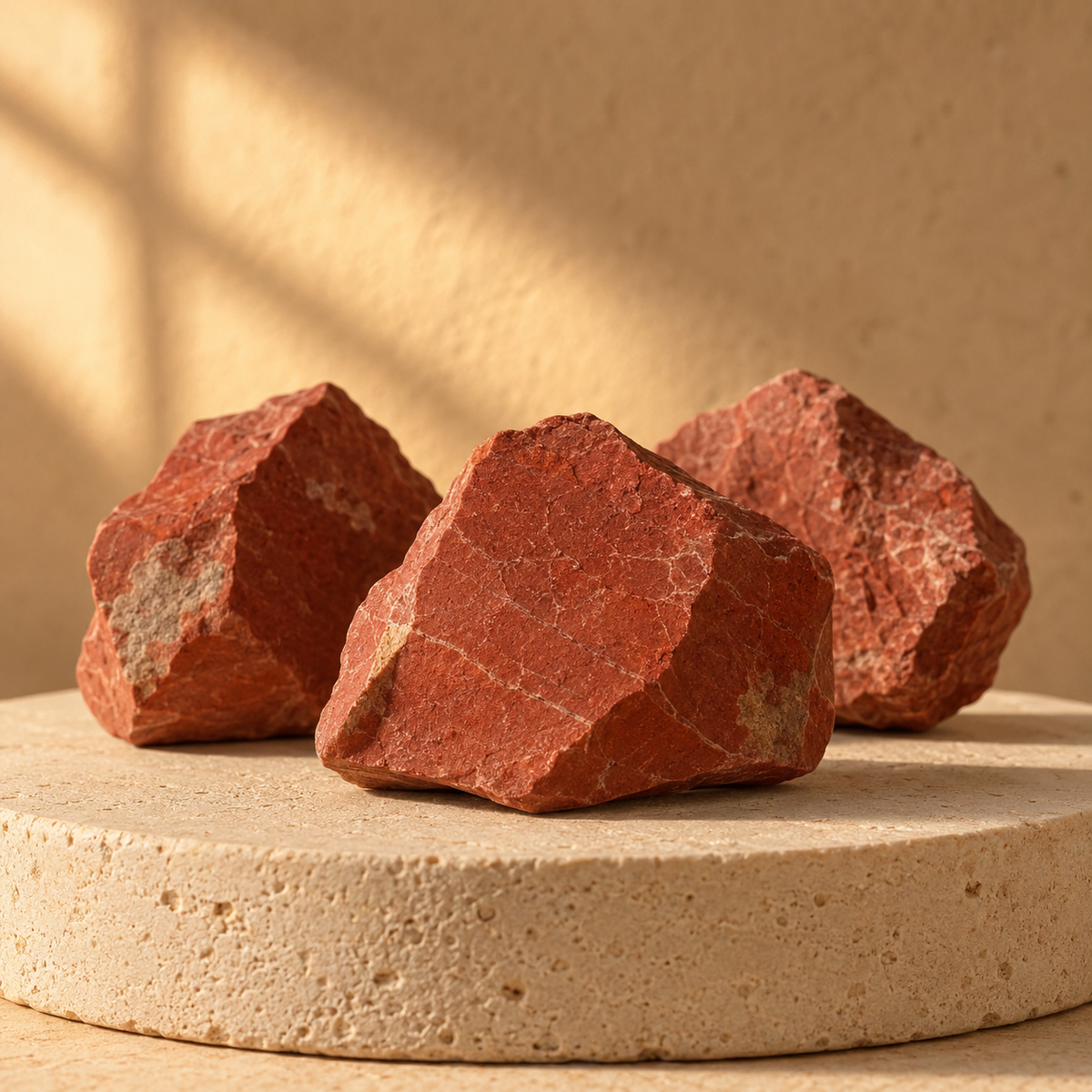Red Jasper Rough Rocks (Strength and Protection)