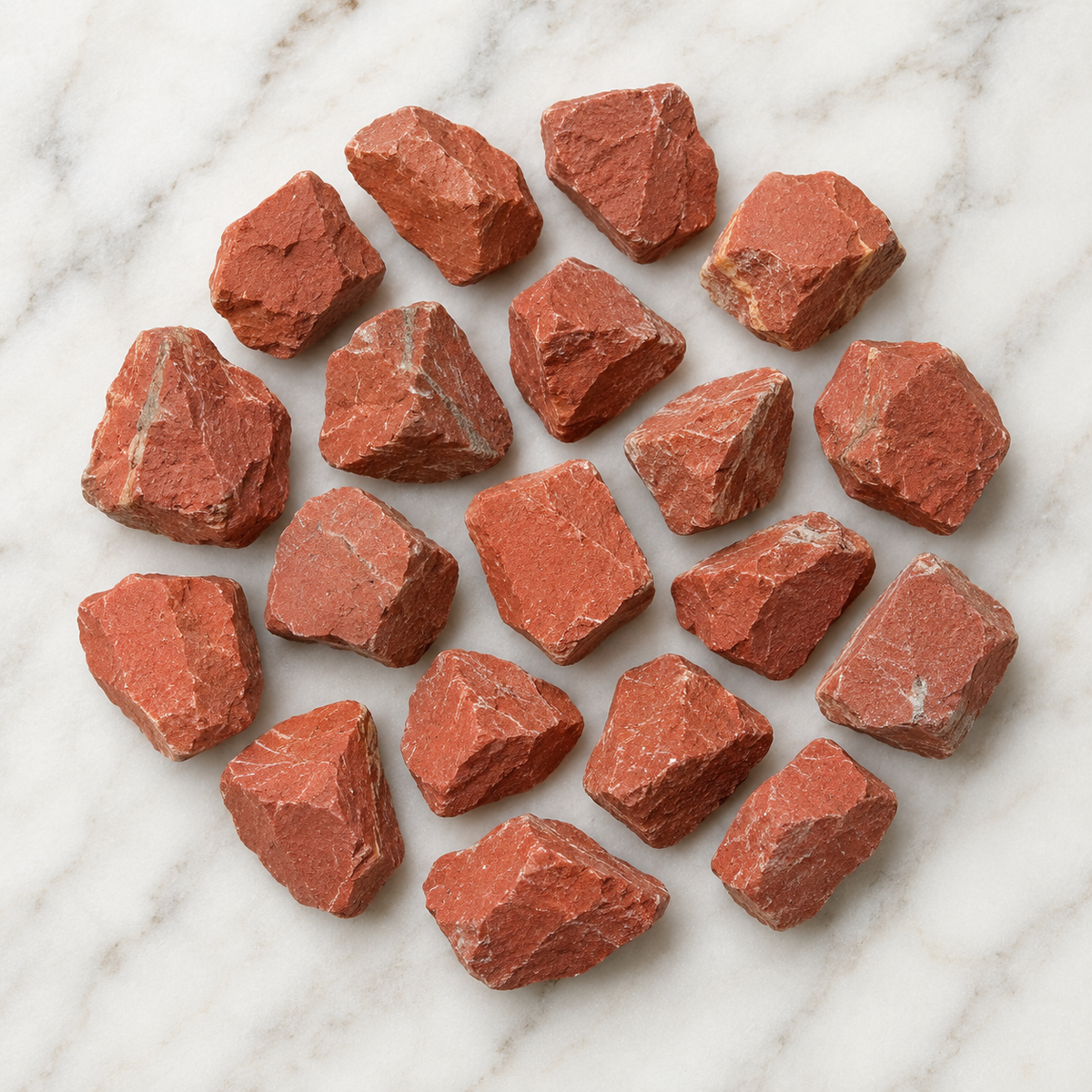 Red Jasper Rough Rocks (Strength and Protection)