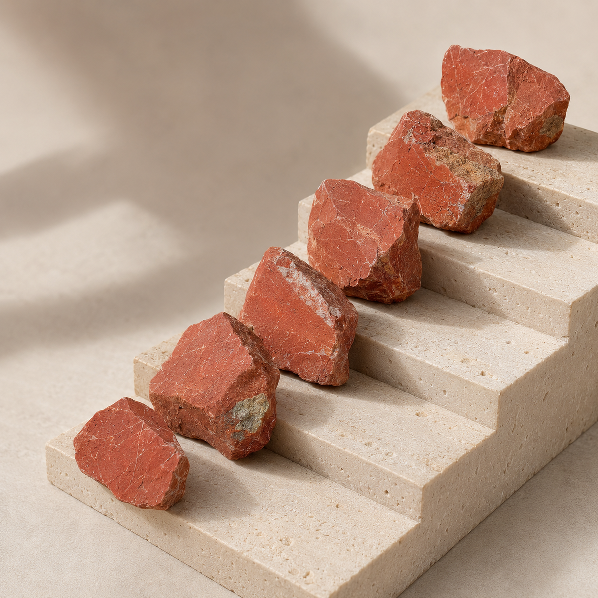 Red Jasper Rough Rocks (Strength and Protection)