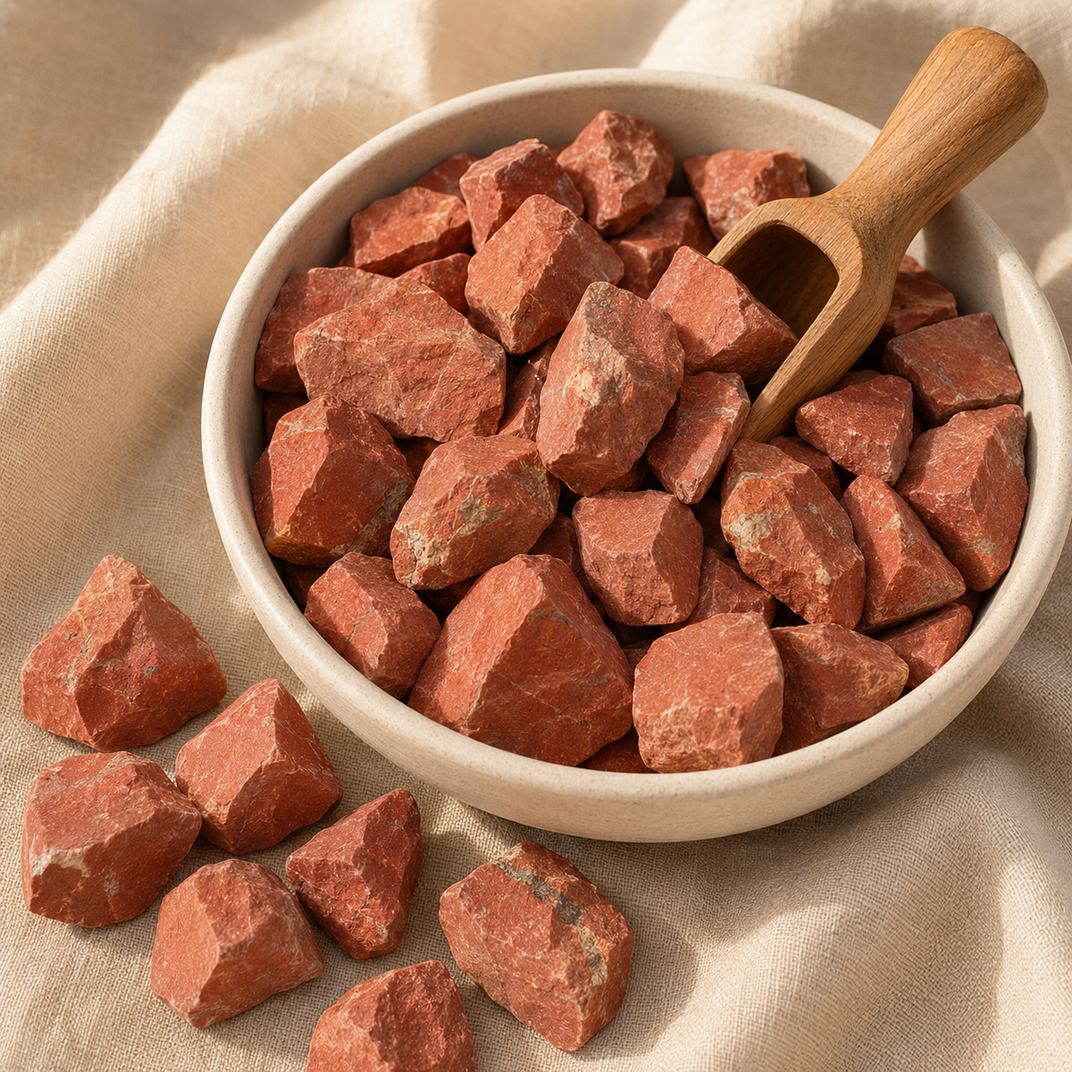 Red Jasper Rough Rocks (Strength and Protection)