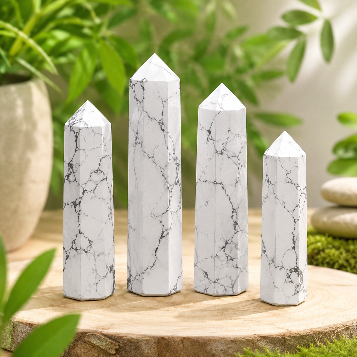 Howlite Tower Point (Knowledge and Communication)