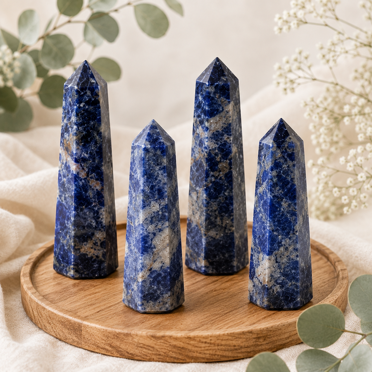 Sodalite Tower Point (Self-Esteem and Self-Acceptance)