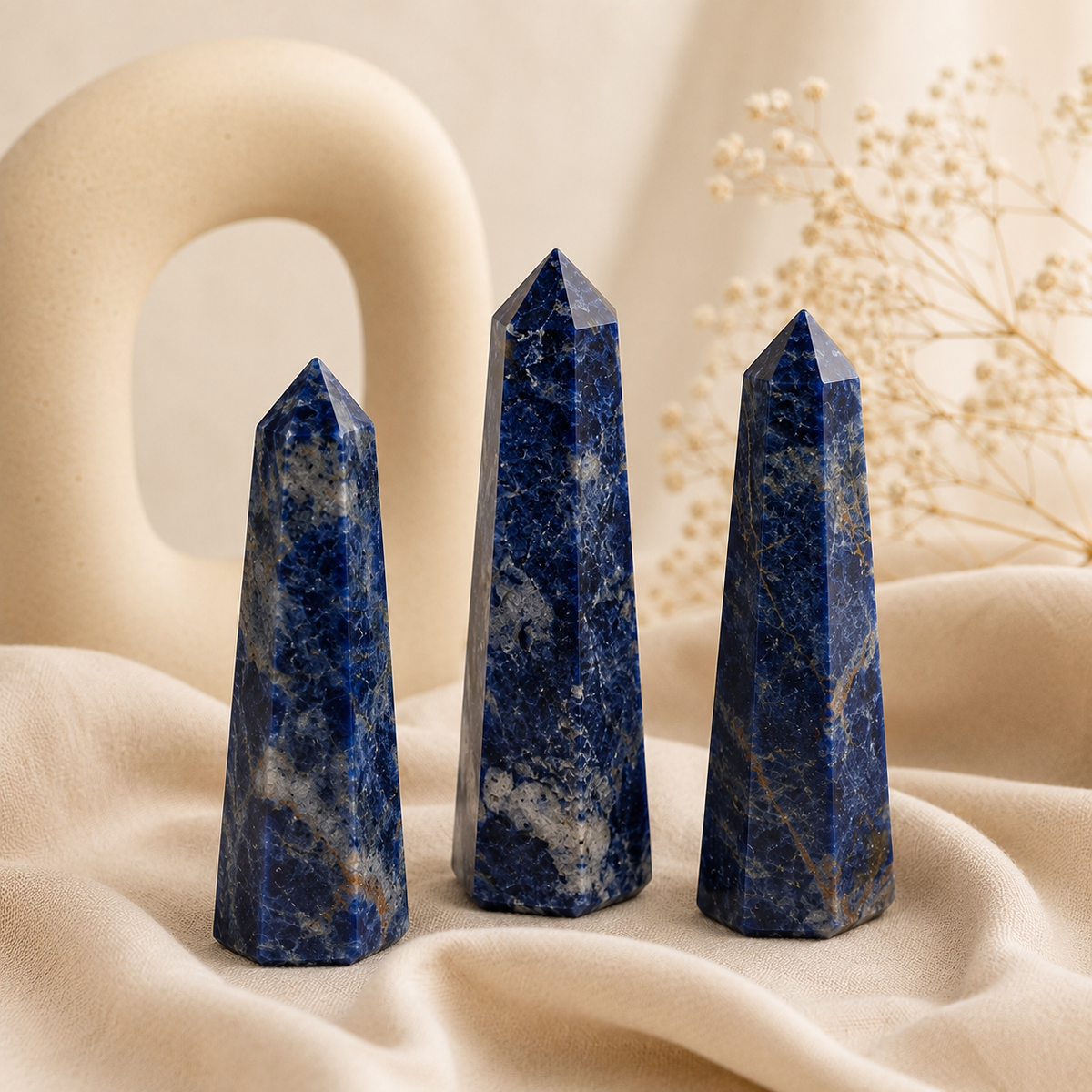 Sodalite Tower Point (Self-Esteem and Self-Acceptance)