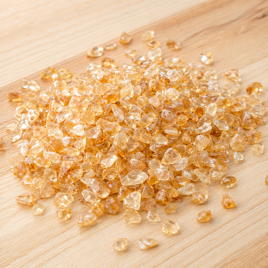 Citrine Gemstone Chips (Magnifies Personal Power and Intent)
