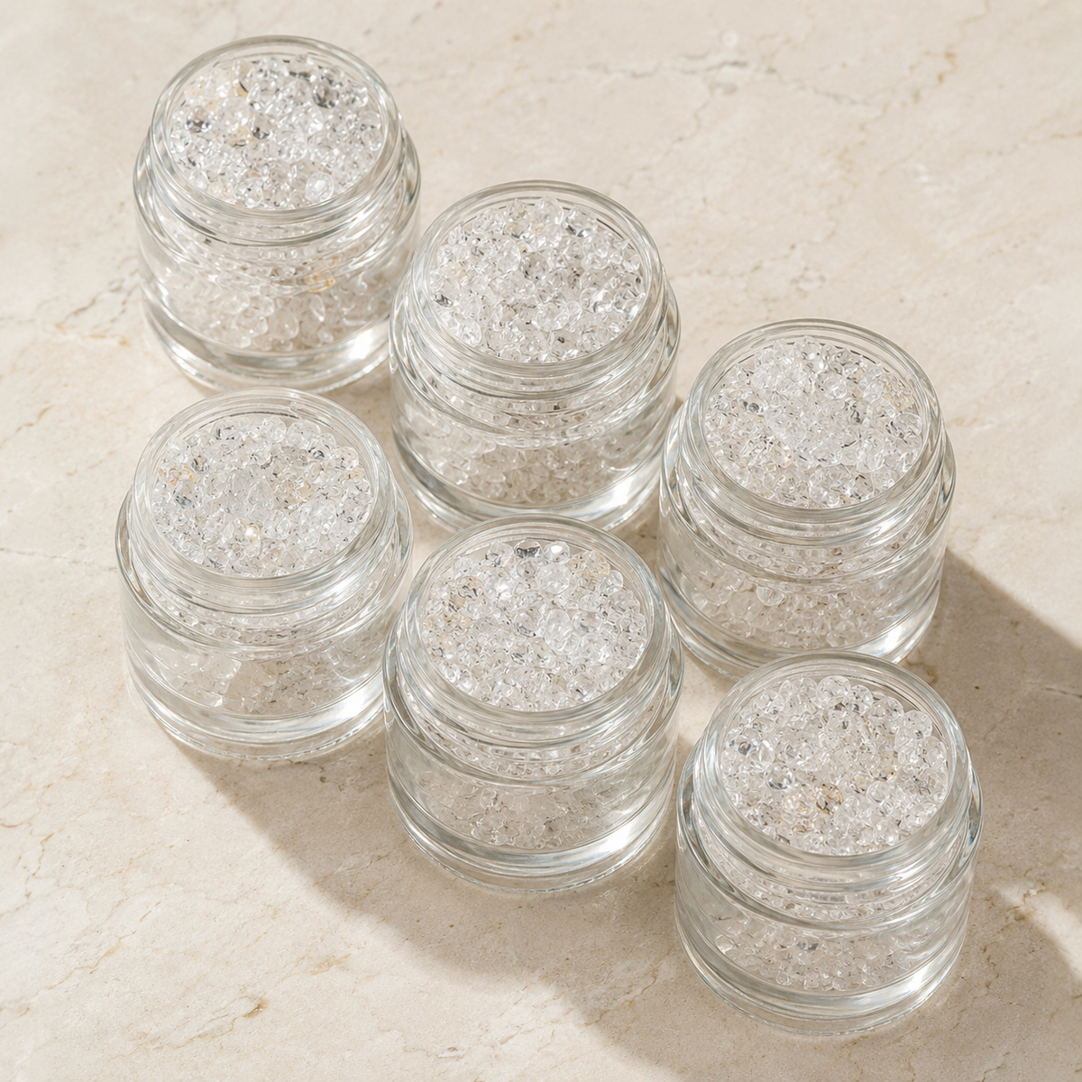 Crystal Quartz Gemstone Chips (Meditation and Restorative Work)