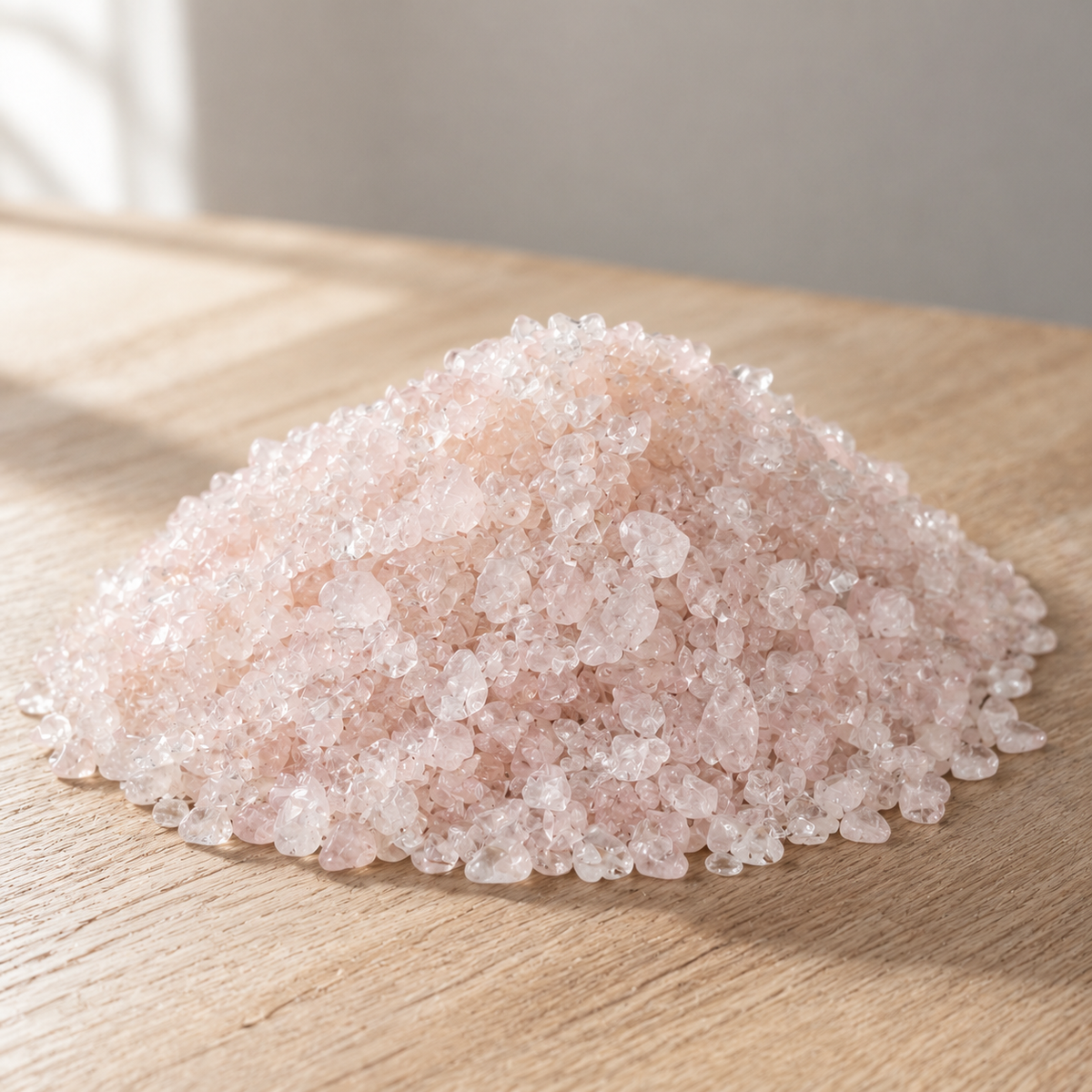 Rose Quartz Gemstone Chips (Inner Healing and Feelings Of Peace)