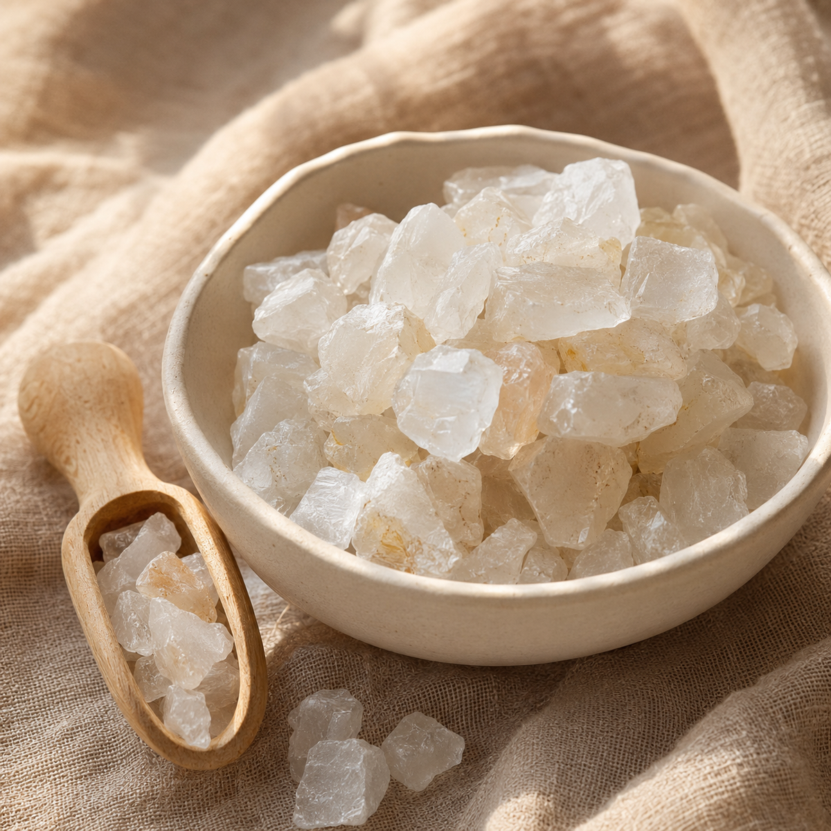 Crystal Quartz Rough Rocks (Balances Energy and Concentration)