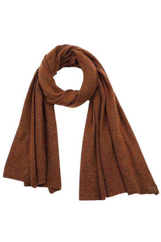 C.C Soft Recycled Fine Yarn Cuff Scarf
