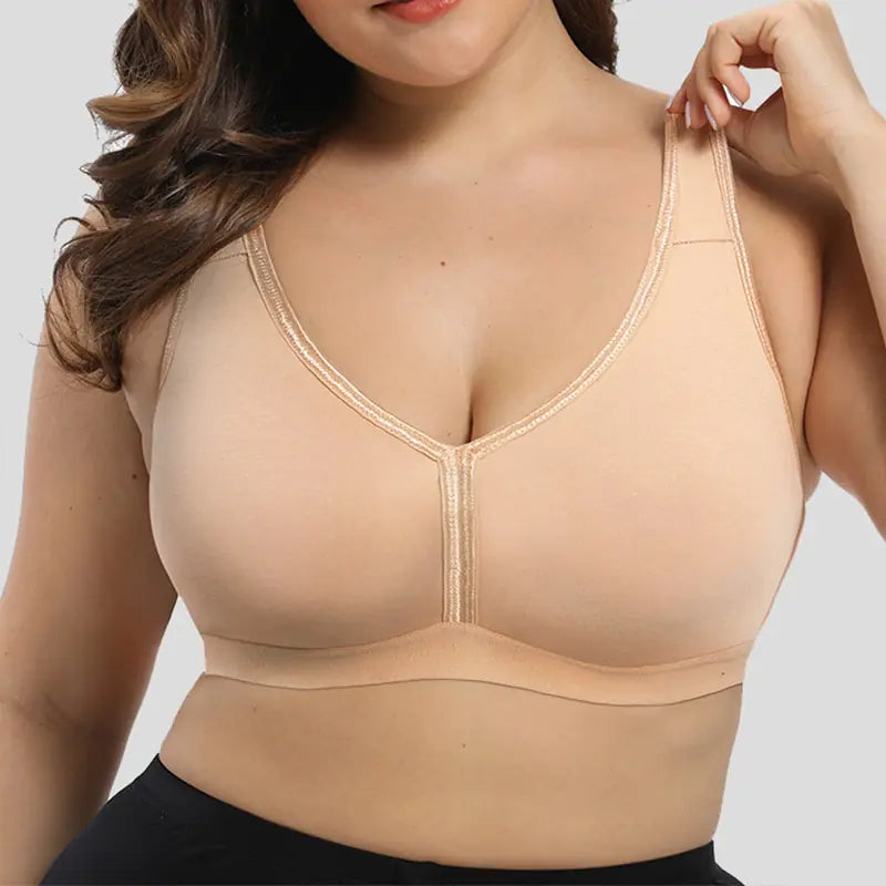 New Women's Wireless Seamless Bra (Plus Size) - Lingerie