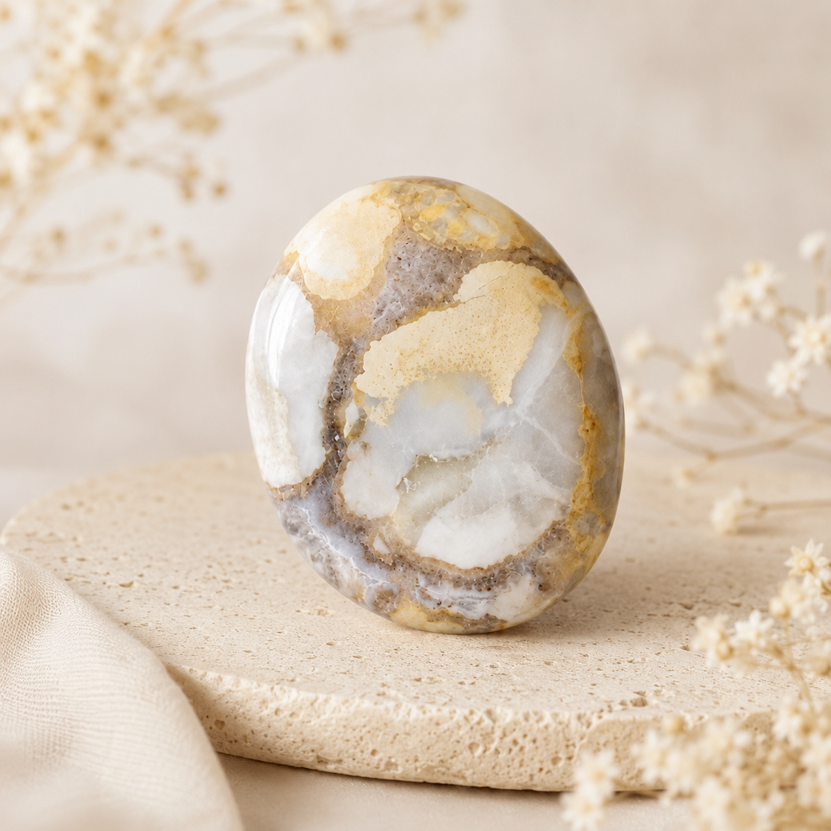 Conglomerate Pocket Stones(Depression and Negativity)