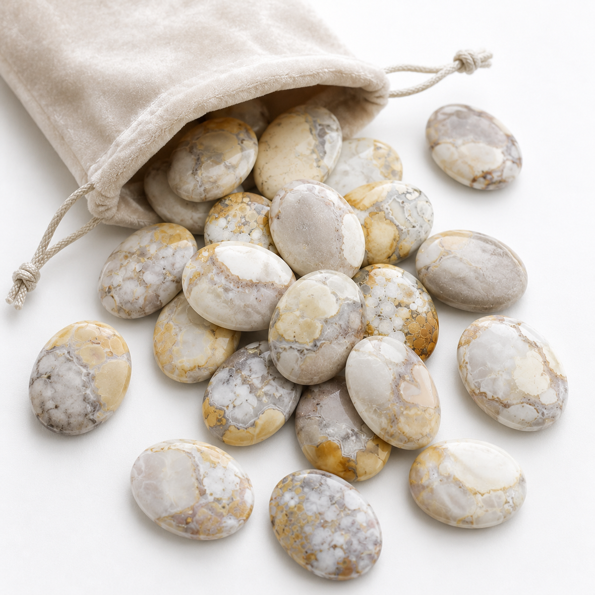 Conglomerate Pocket Stones(Depression and Negativity)