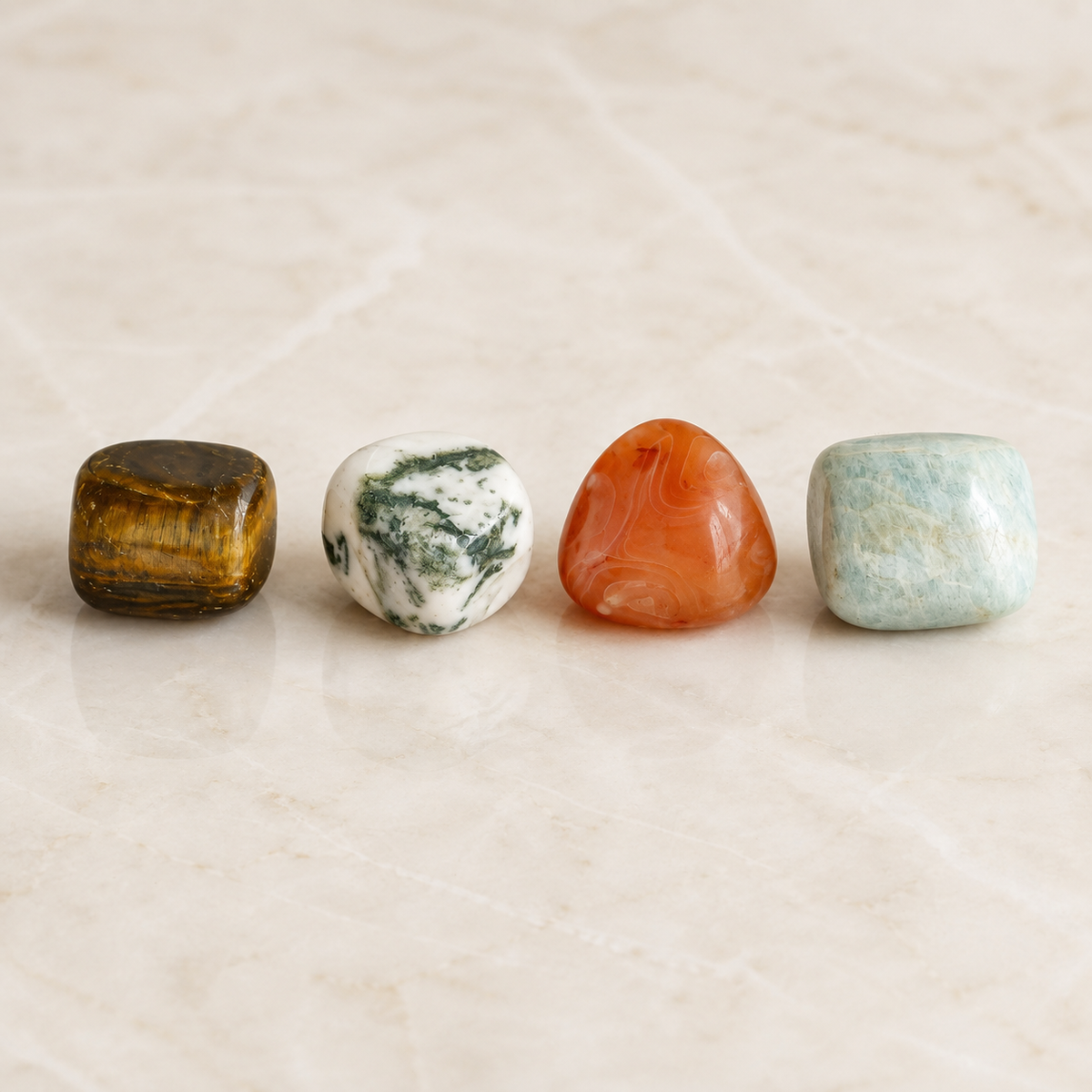 Promote COURAGE Crystal Kit, Gemstone Tumble Kit, Courage Crystal Gift Set