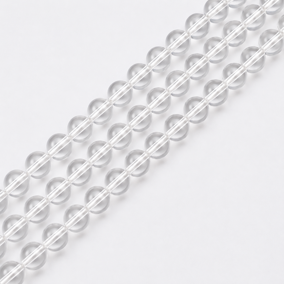 Crystal Quartz Beads, Natural Round Crystal Beads 4mm to 16mm.