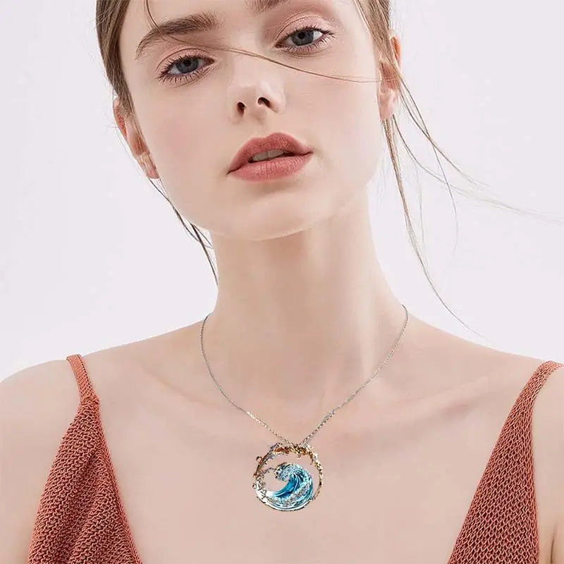 Ocean Theme Adjustable HAILANG Necklace