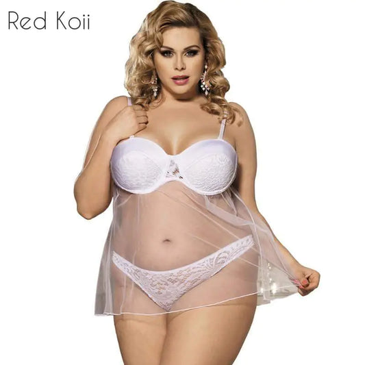 White Steel-Bra Pads for Plus Size Lingerie & Nightgown