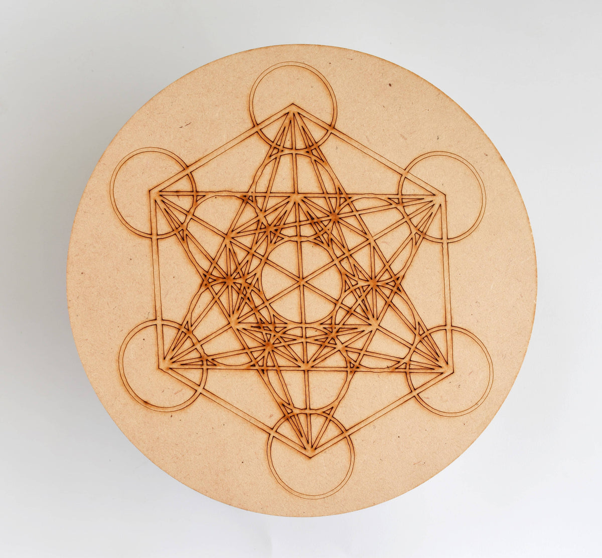 6" Dowsing Pendulum Board, Dowsing Board Grid Board
