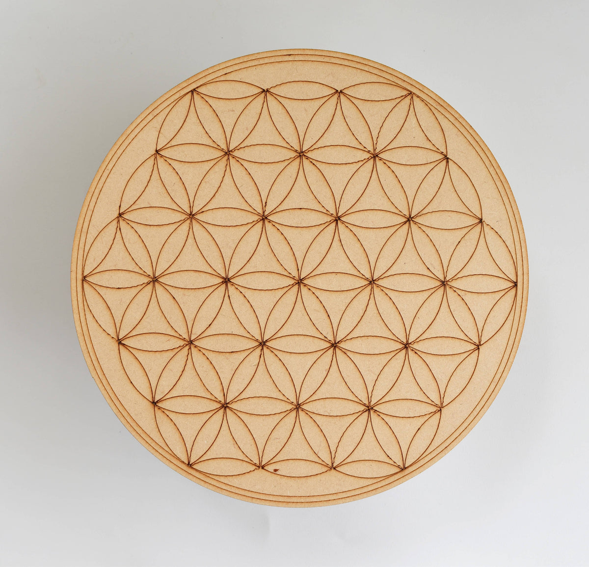 6" Dowsing Pendulum Board, Dowsing Board Grid Board