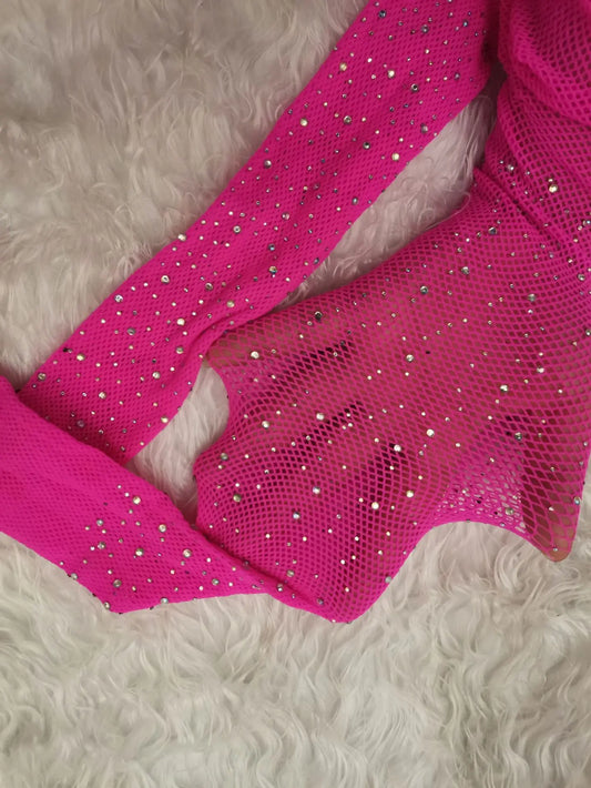 Sexy Fishnet Stockings with Hot Drilling Design - Lingerie