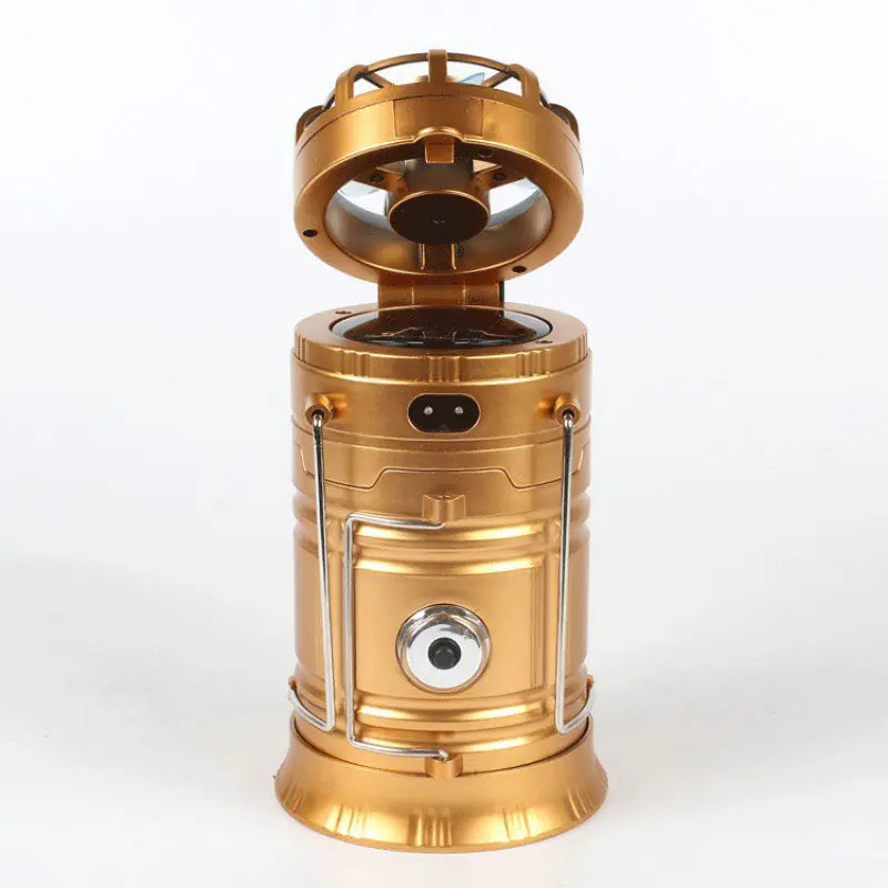 Outdoor Camping Gear: Long-lasting Lantern & Solar Fan - 888