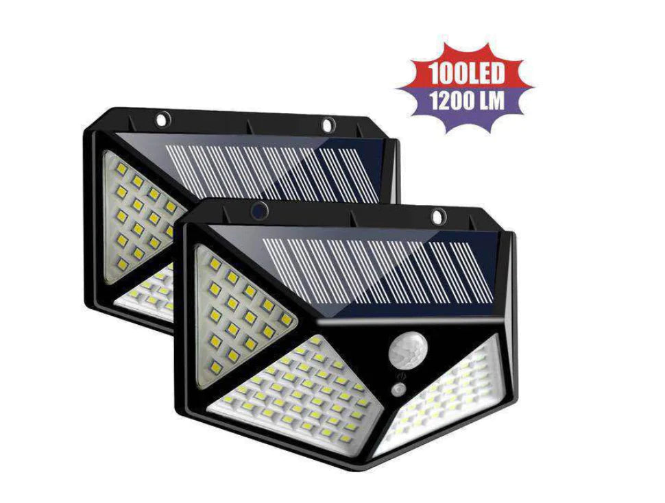Solar Motion Sensor Wall Light for Outdoor Use - 888