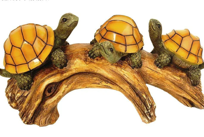Solar Resin Turtle LED Lawn Light - 888