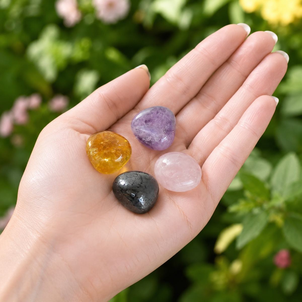 EMOTIONAL HEALING Crystal Kit, Gemstone Tumble Kit, Emotional Healing Crystal Gift Set