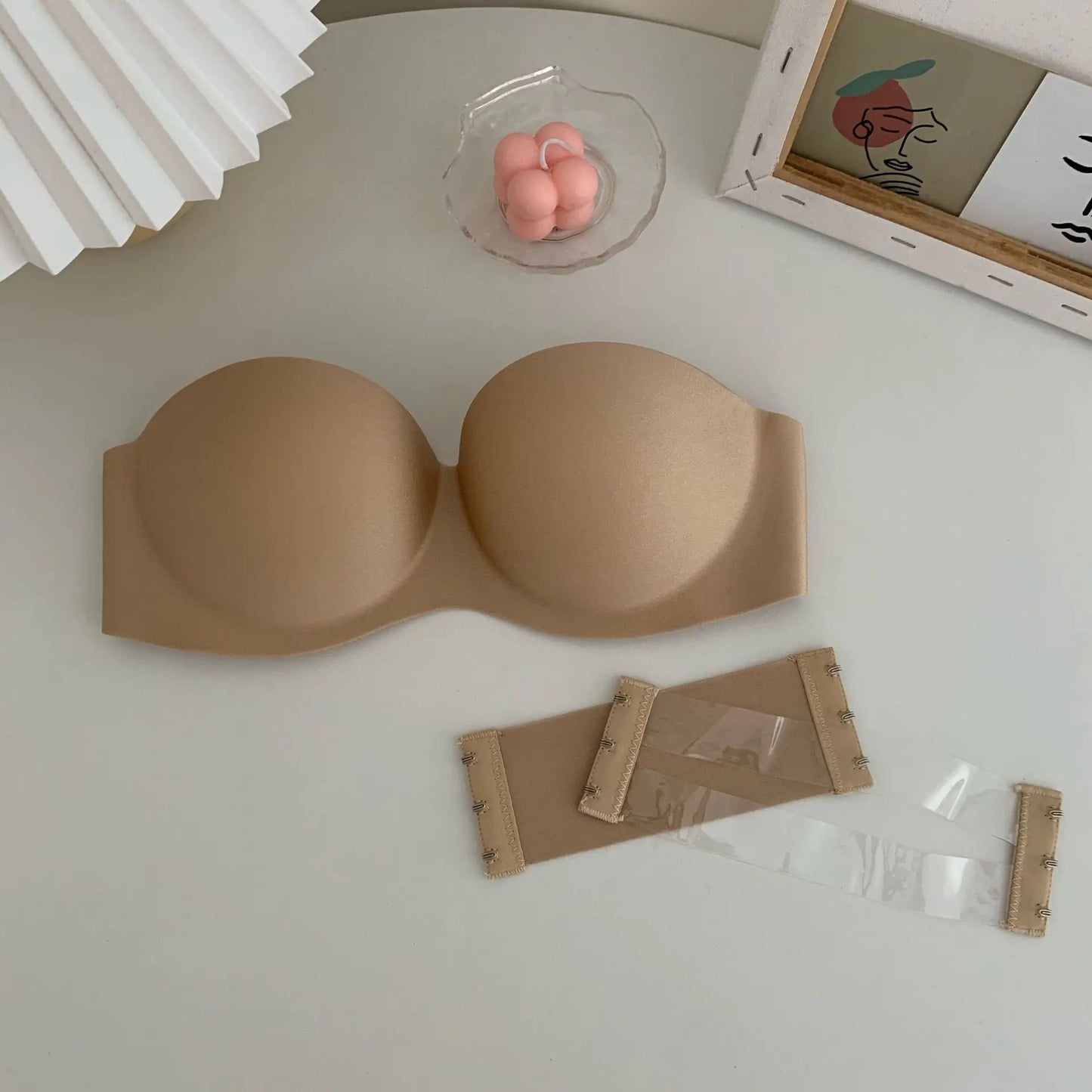 Seamless Bra with Traditional Design for Young Women - Lingerie