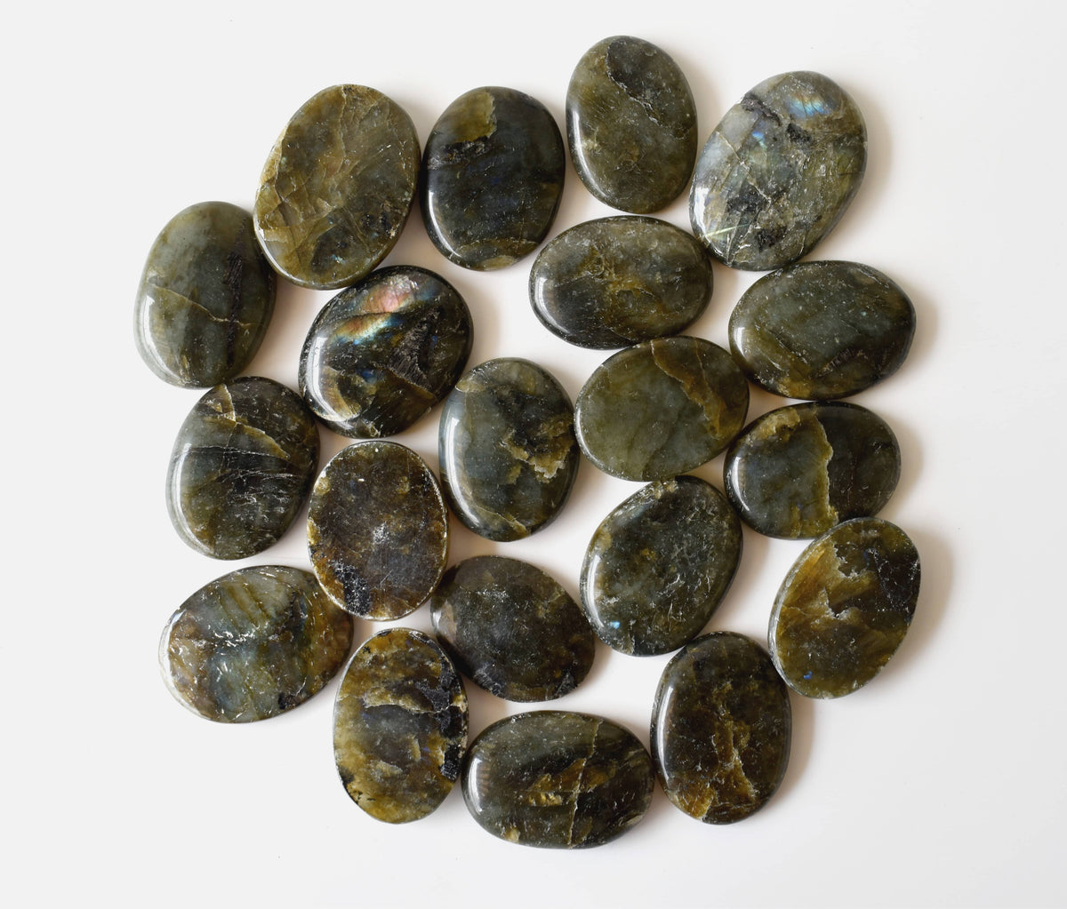 Labradorite Pocket Stones (Synchronicity and Protection)
