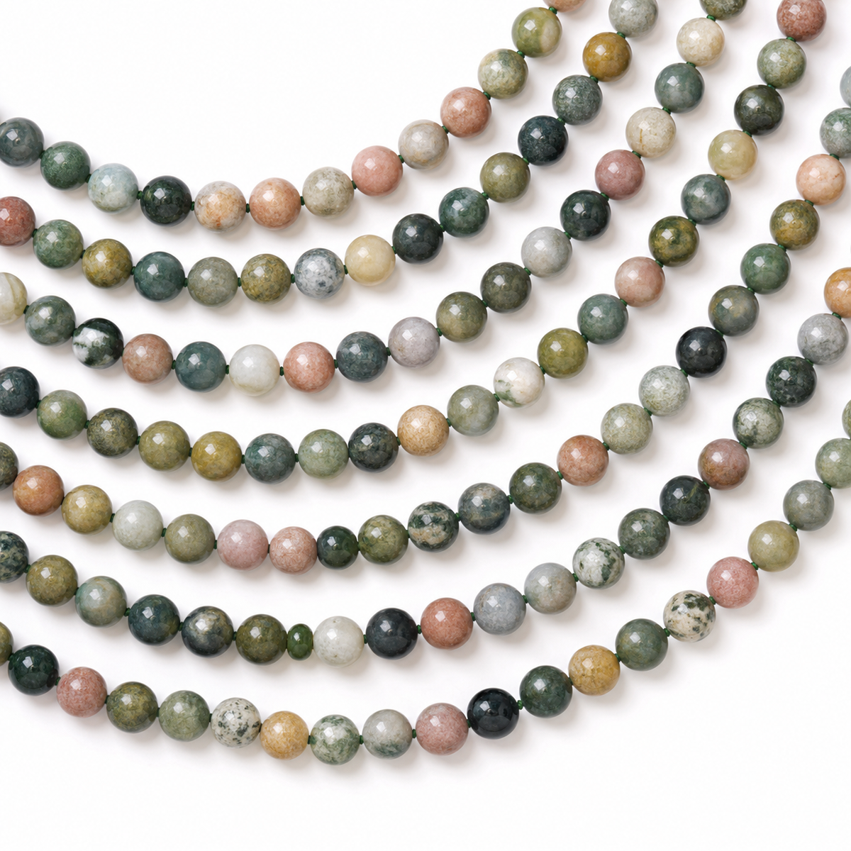 Fancy Jasper Beads, Natural Round Crystal Beads 4mm to 12mm