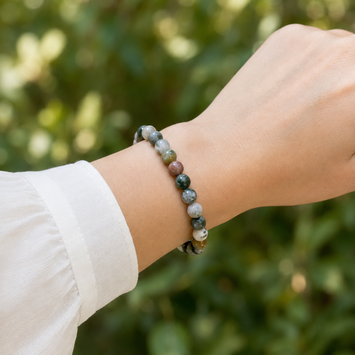 Fancy Jasper Bracelet (Confidence and Strength)