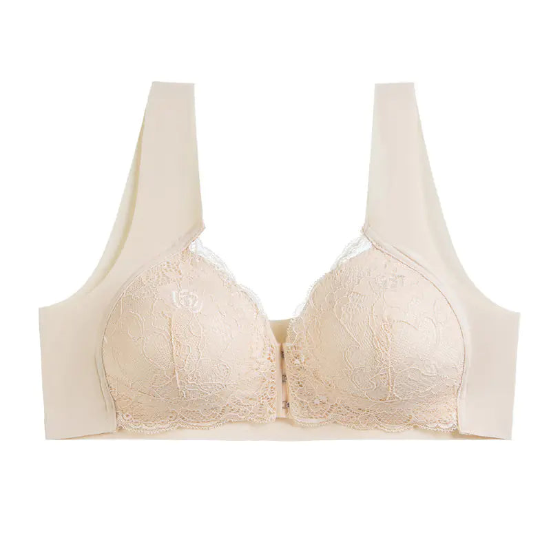 Lace Seamless Wireless Bra for Women - Plus Size - Lingerie