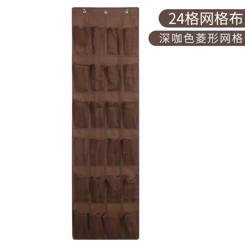Wholesale 24-Grid Non-Woven Fabric Hanging Storage Bag