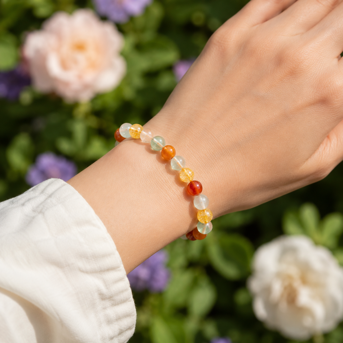FOCUS AND CONCENTRATION Crystals Bracelet for Student.