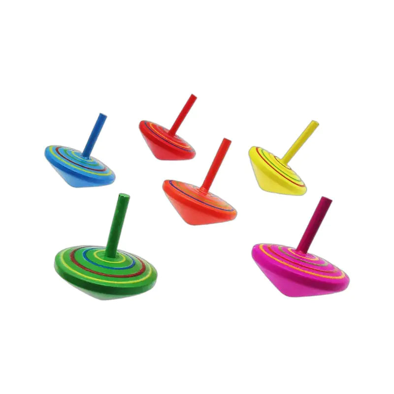 Wooden Spinning Top Desk Toy - 888