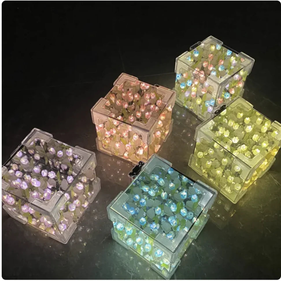 Handmade DIY Tulip Night Light