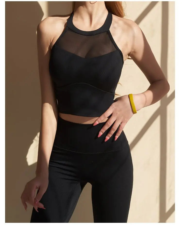 Seamless High-Elastic Moisture-Wicking Sports Bra - Lingerie