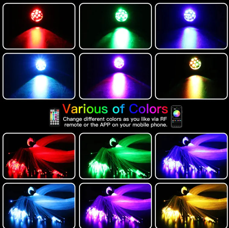 Colorful Voice Control Decorative Lamps - 888