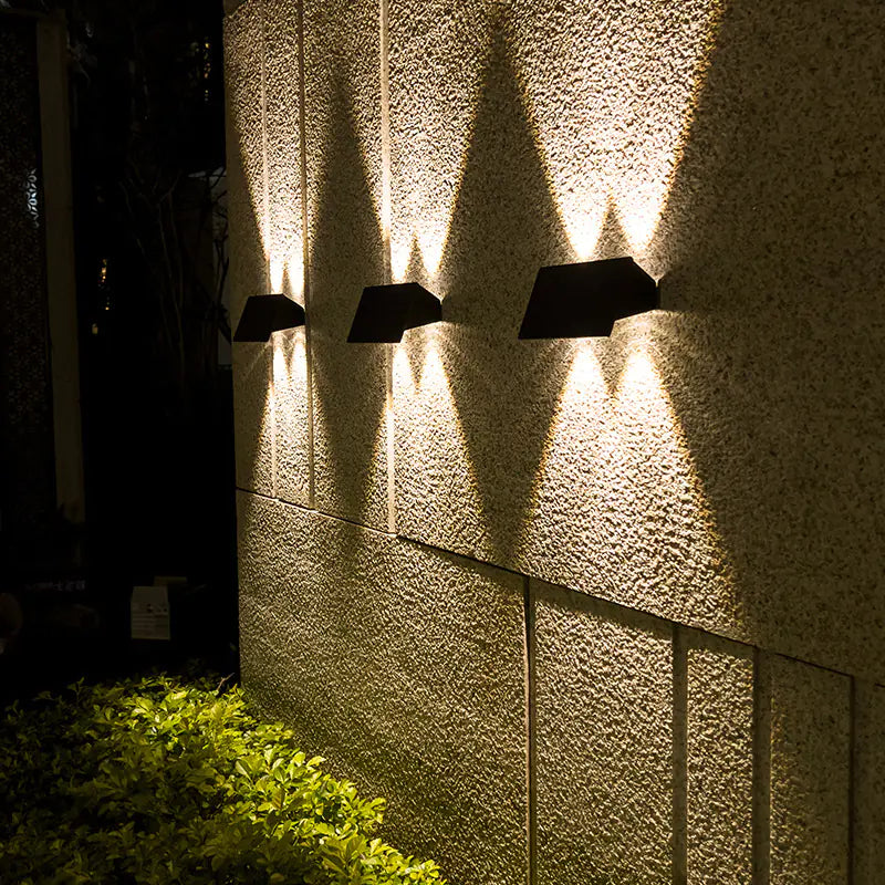 LED Solar Wall Light for Outdoor Garden Decoration - 888