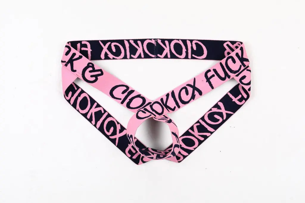 Men's Ice Silk Low Waist Hollow Out Thong Underwear - Lingerie