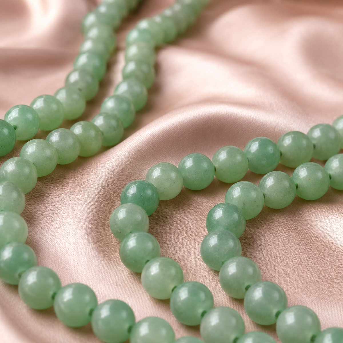 Green Aventurine Beads, Natural Round Crystal Beads 4mm to 12mm