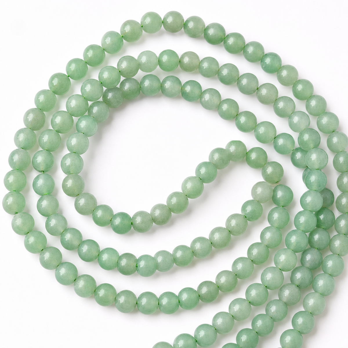 Green Aventurine Beads, Natural Round Crystal Beads 4mm to 12mm