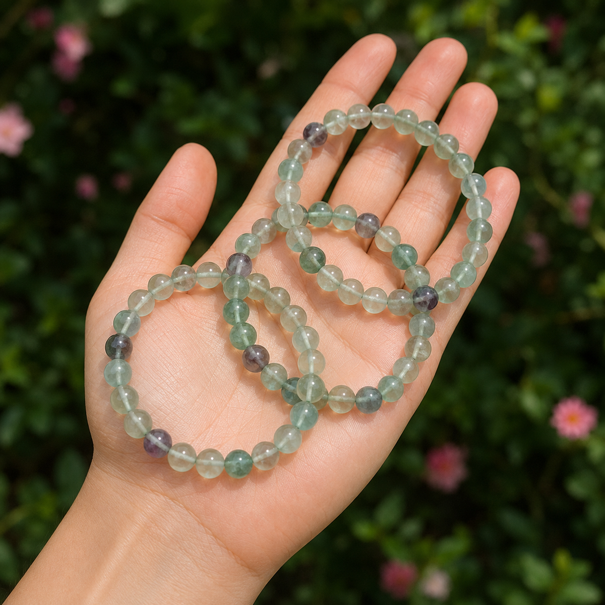 Green Fluorite Bracelet (Intuition and Psychic Awareness)